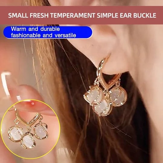 BUY 1 GET 1 FREE--Small fresh temperament simple ear buckle