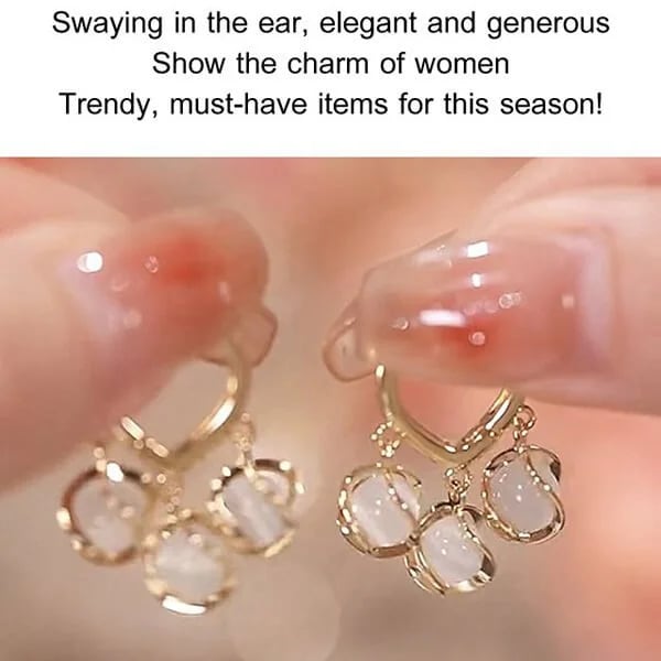 BUY 1 GET 1 FREE--Small fresh temperament simple ear buckle