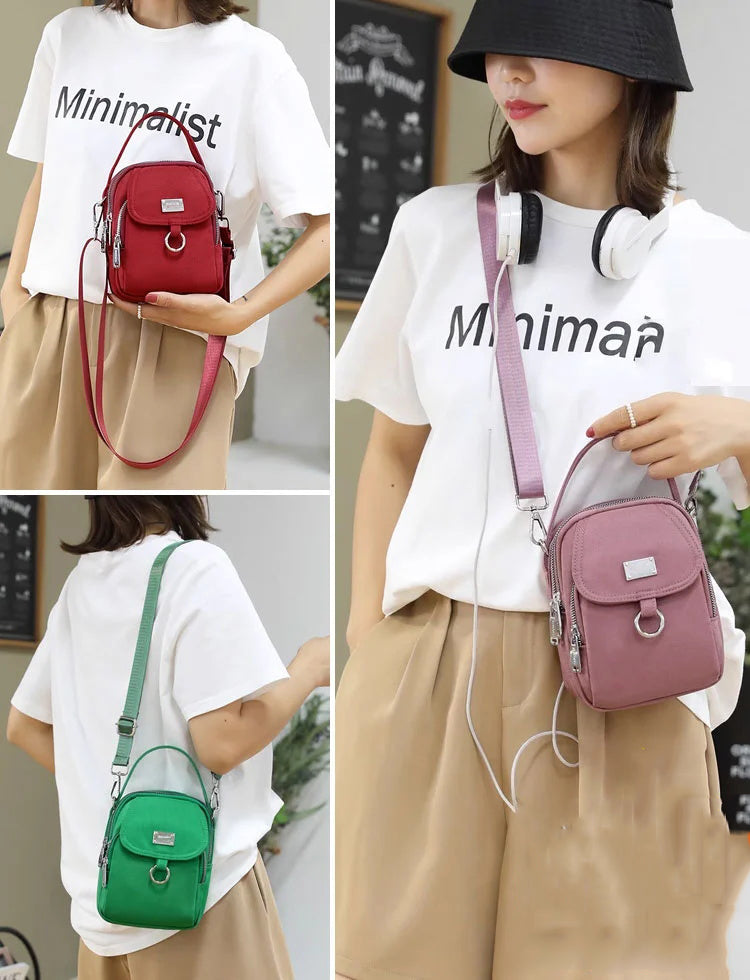 BUY 2 FREE SHIPPING--Fashion Large Capacity Multi-layer Storage Shoulder Bag